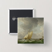 強風の刃物(銅油) 缶バッジ (正面&裏面)