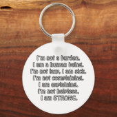 強 キーホルダー (正面)