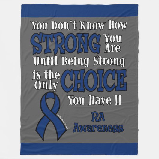 強/選択…RA フリースブランケット (正面)