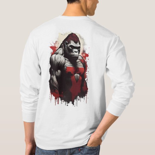 強 Tシャツ (裏面)