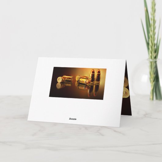 弾丸とカートリッジの射撃、 発砲 カード (裏面)