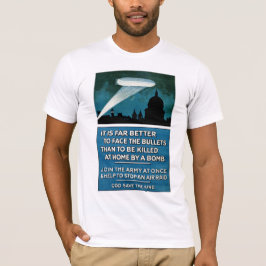 弾丸を顔した方が… Tシャツ