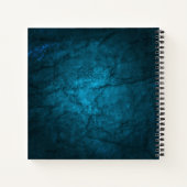 弾丸ジパーソナライズされたャーナル金ゴールド曼荼羅 ノートブック (裏面)