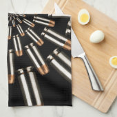 弾丸 キッチンタオル (四つ折り)