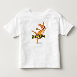 弾力のあるおもしろいとジャンプジョーイ トドラーTシャツ