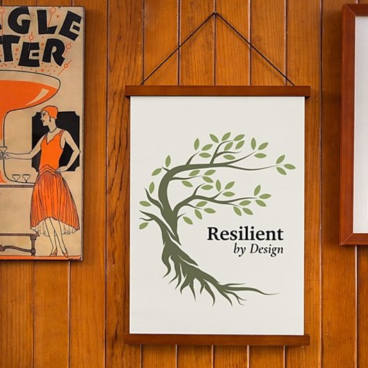 弾力のあるデザイン やる気を起こさせる ポスター