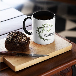 弾力のあるデザイン 感動的 マグカップ