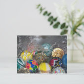 弾力のあるボールはがき ポストカード (スタンド正面)