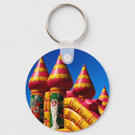 弾力のある城キーチェーン キーホルダー (正面)
