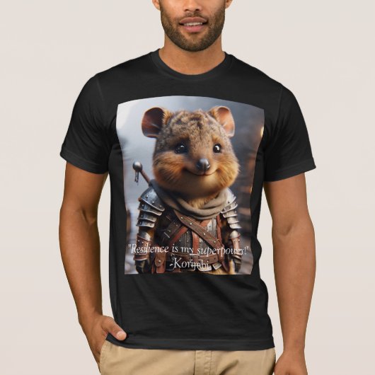 弾力のある忠頼TシャツKorimbi Tシャツ (正面)