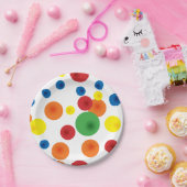 弾力ボール紙プレート ペーパープレート (パーティー)