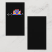 弾力城ハートビートインフレータブルキャッスル 名刺 (正面/裏面)