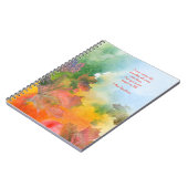 弾力性スパイラルノートブック ノートブック (左側)