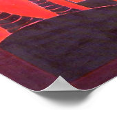 弾力的なナイトポスター ポスター (角)