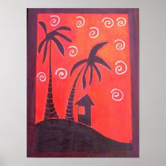 弾力的なナイトポスター ポスター