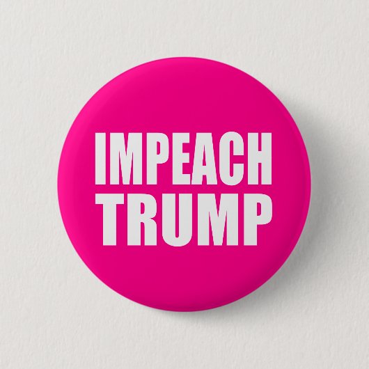 "弾劾して下さい切札"を 缶バッジ (正面)