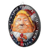 弾劾する時間"非常に安定した天才" ダーツボード (正面右)