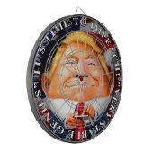 弾劾する時間"非常に安定した天才" ダーツボード (正面左)