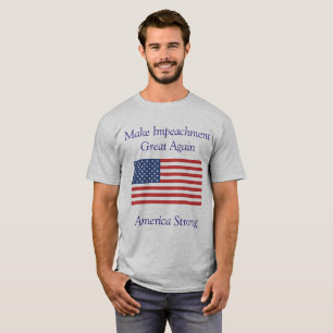 弾劾を素晴らしく再度して下さい Tシャツ