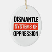 弾圧の制度を取り除く セラミックオーナメント (右)