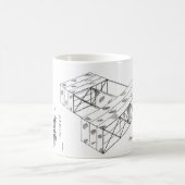 弾幕凧のマグ- USD136018 コーヒーマグカップ (中央)