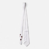 弾痕のネクタイのタイ ネクタイ (裏面)