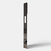 弾痕の背景が付いている金属 Case-Mate iPhoneケース (裏面 / 右)