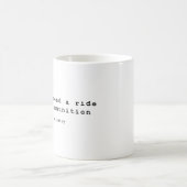 弾薬が必要な乗り物は要らない コーヒーマグカップ (中央)