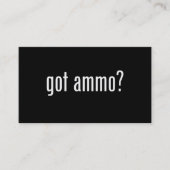 弾薬得は? 名刺 (正面)