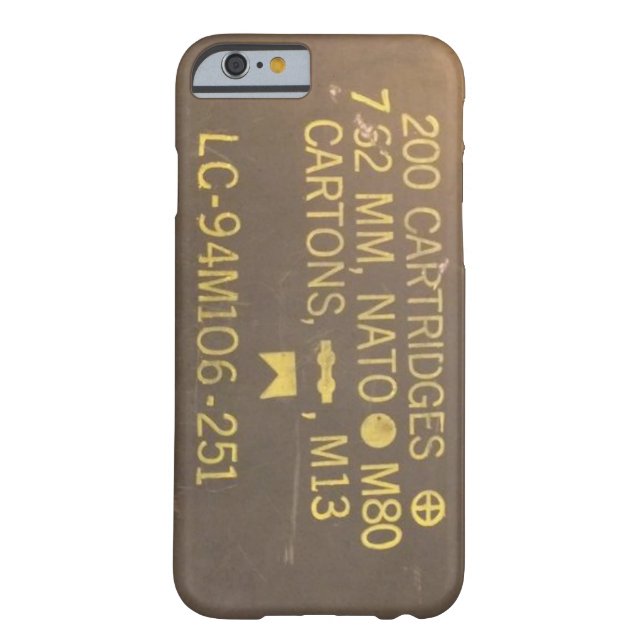 弾薬箱 Case-Mate iPhoneケース (裏面)