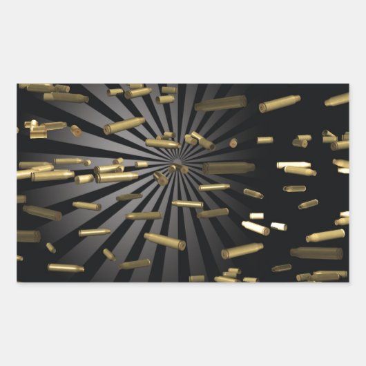 弾薬 長方形シール (正面)