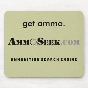 "弾薬" AmmoSeekのマウスパッド得て下さい マウスパッド