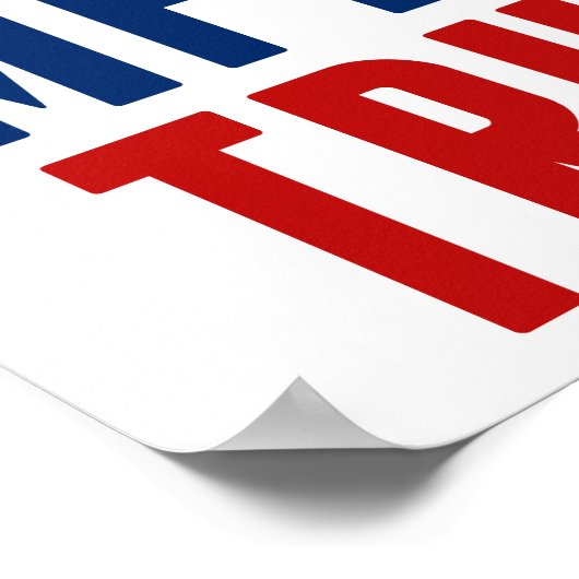 弾道トランプ ポスター (角)