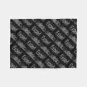 弾道専門家超常連 フリースブランケット (正面(横))