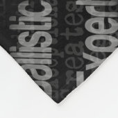 弾道専門家超常連 フリースブランケット (角)