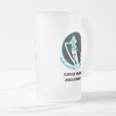 弾道Bruiserzによって曇らされるマグ フロストグラスビールジョッキ (正面右)