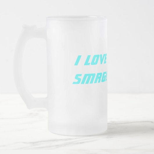 弾道Bruiserzによって曇らされるマグ フロストグラスビールジョッキ (左)