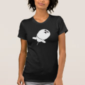 弾頭の核爆弾放射性戦いの武器 Tシャツ (正面)