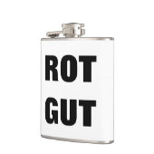 当たり前 – 腐った腸 フラスク (左)