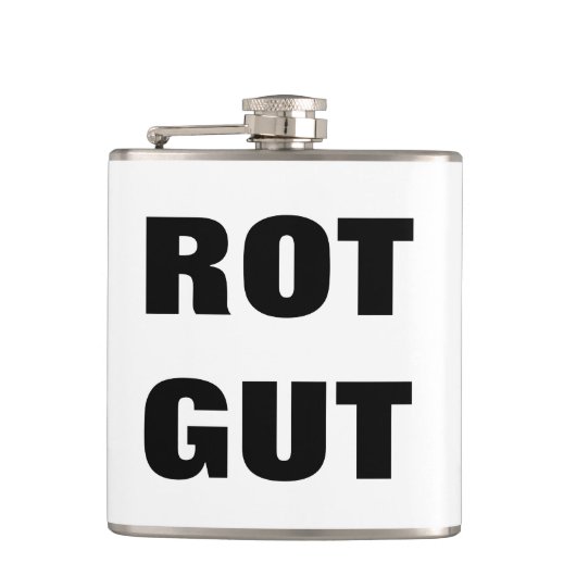 当たり前 – 腐った腸 フラスク (正面)