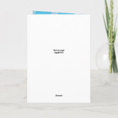 当ててみて! | 変装したユーモアたっぷりのイースターバニー カード (裏面)