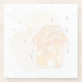 当てにな最高のる ガラスコースター (裏面)