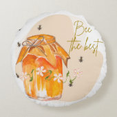 当てにな最高のる ラウンドクッション (裏面)