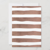 当て右プライスゲーム赤ちゃんシャワーテディベアカード 招待状 (裏面)