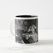 当世風の結婚 ツートーンマグカップ (正面左)