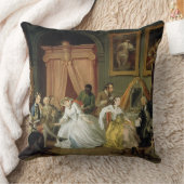 当世風の結婚: IV、Toilette、c.1743 (油 クッション (ブランケット)