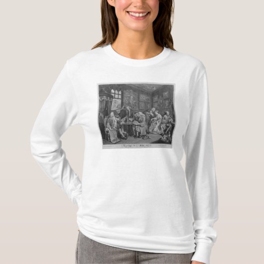 当世風の結婚 Tシャツ (正面)