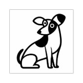 当惑した犬 ラバースタンプ (インプリント)