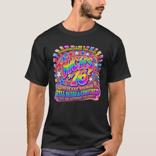当惑と混乱 Tシャツ (正面)