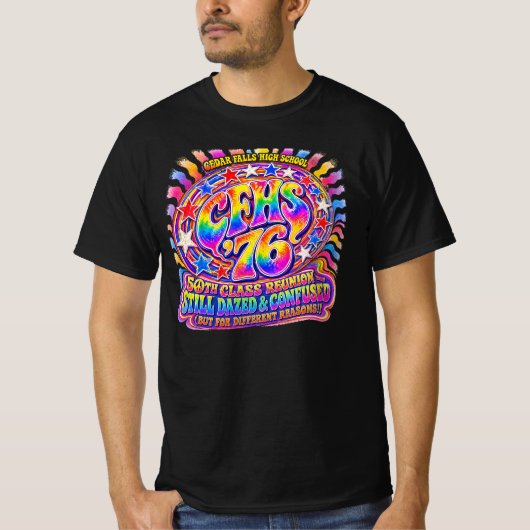 当惑と混乱 Tシャツ (正面)